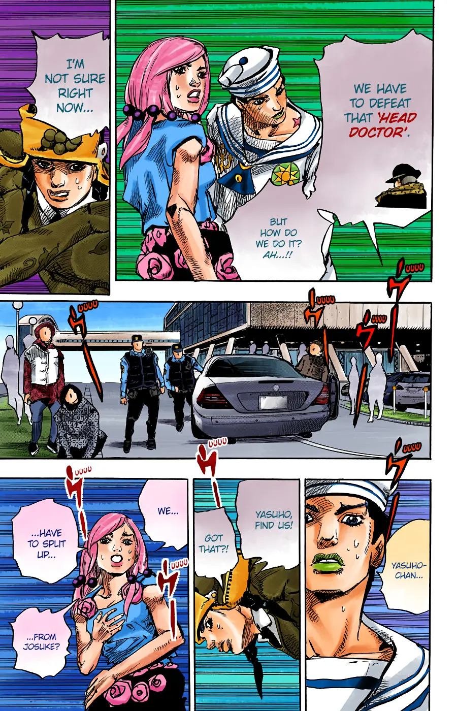 JoJo's Bizarre Adventure, Part 8: JoJolion Colored Manga β Chapter 86 β Page 28