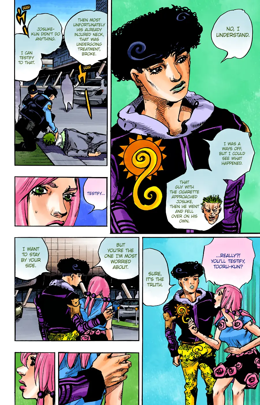 JoJo's Bizarre Adventure, Part 8: JoJolion Colored Manga β Chapter 86 β Page 30