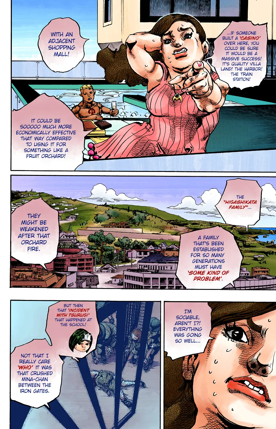 JoJo's Bizarre Adventure, Part 8: JoJolion Colored Manga β Chapter 86 β Page 36