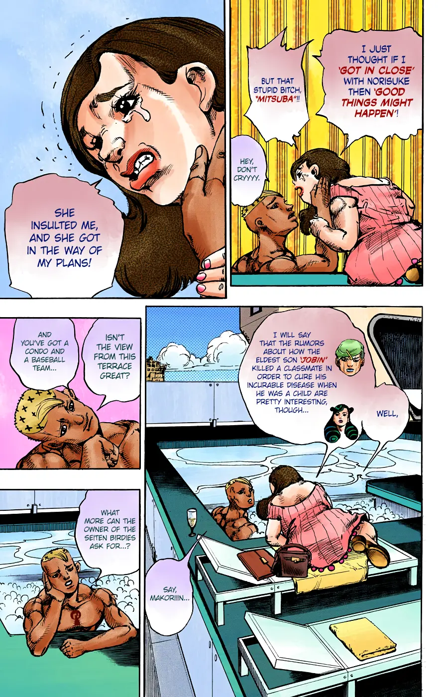 JoJo's Bizarre Adventure, Part 8: JoJolion Colored Manga β Chapter 86 β Page 37