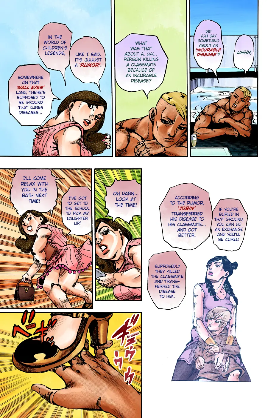 JoJo's Bizarre Adventure, Part 8: JoJolion Colored Manga β Chapter 86 β Page 39