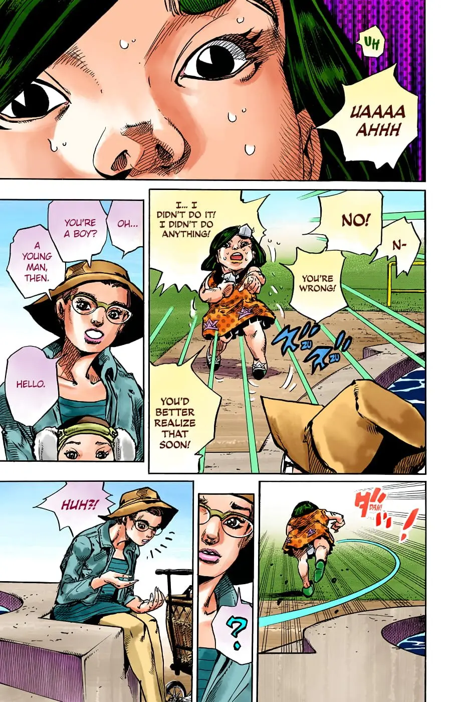 JoJo's Bizarre Adventure, Part 8: JoJolion Colored Manga β Chapter 87 β Page 13