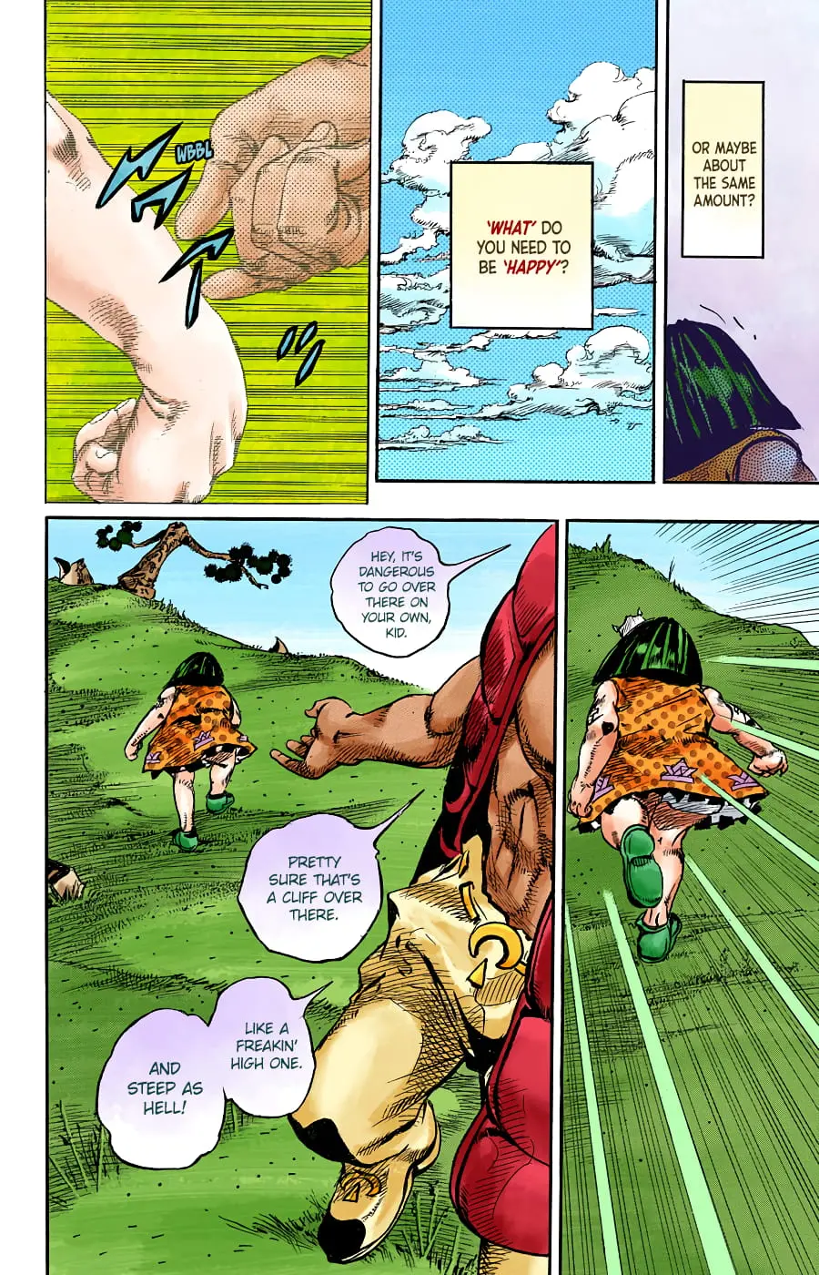JoJo's Bizarre Adventure, Part 8: JoJolion Colored Manga β Chapter 87 β Page 18