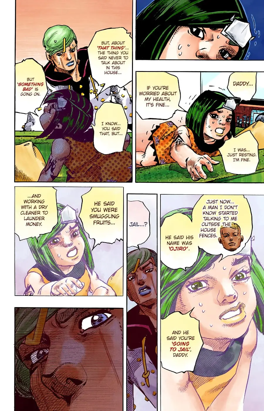 JoJo's Bizarre Adventure, Part 8: JoJolion Colored Manga β Chapter 87 β Page 29
