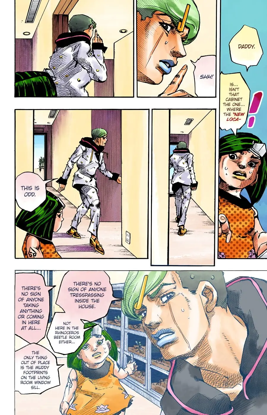JoJo's Bizarre Adventure, Part 8: JoJolion Colored Manga β Chapter 87 β Page 35
