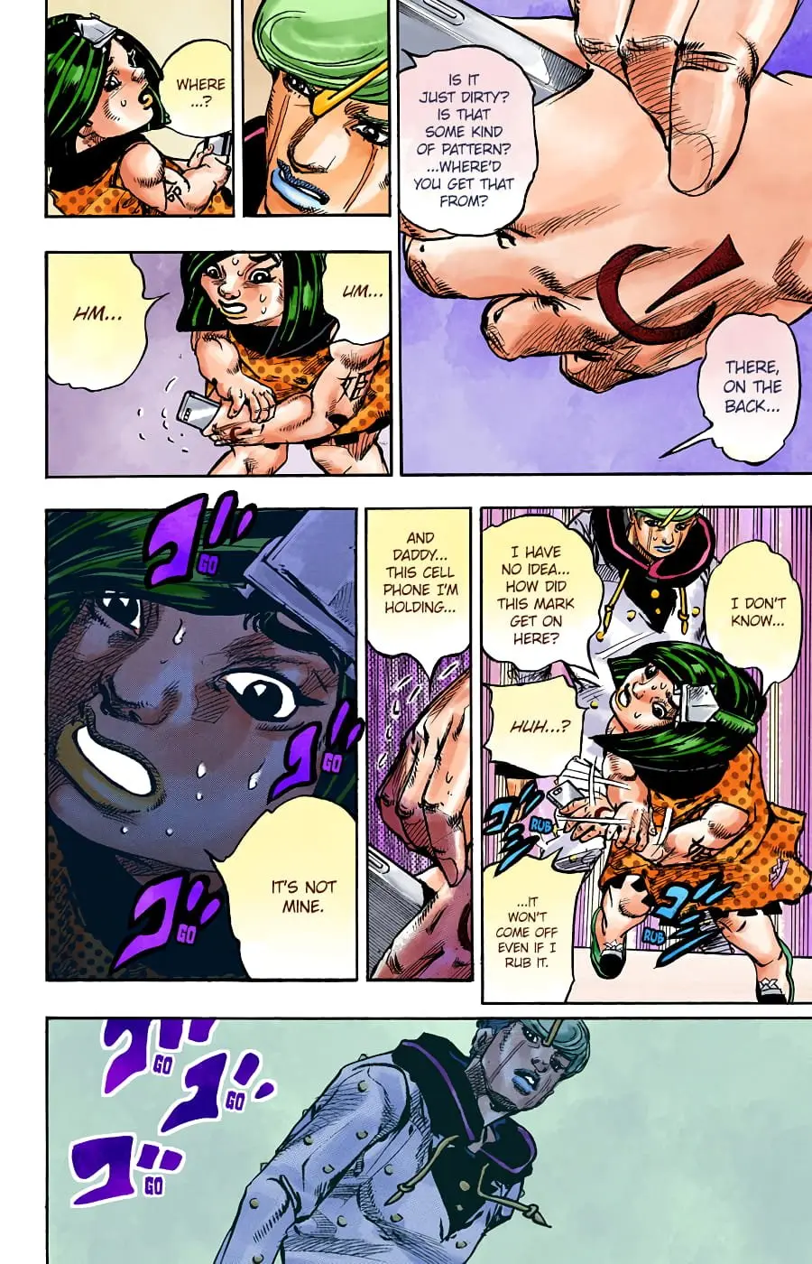 JoJo's Bizarre Adventure, Part 8: JoJolion Colored Manga β Chapter 87 β Page 37
