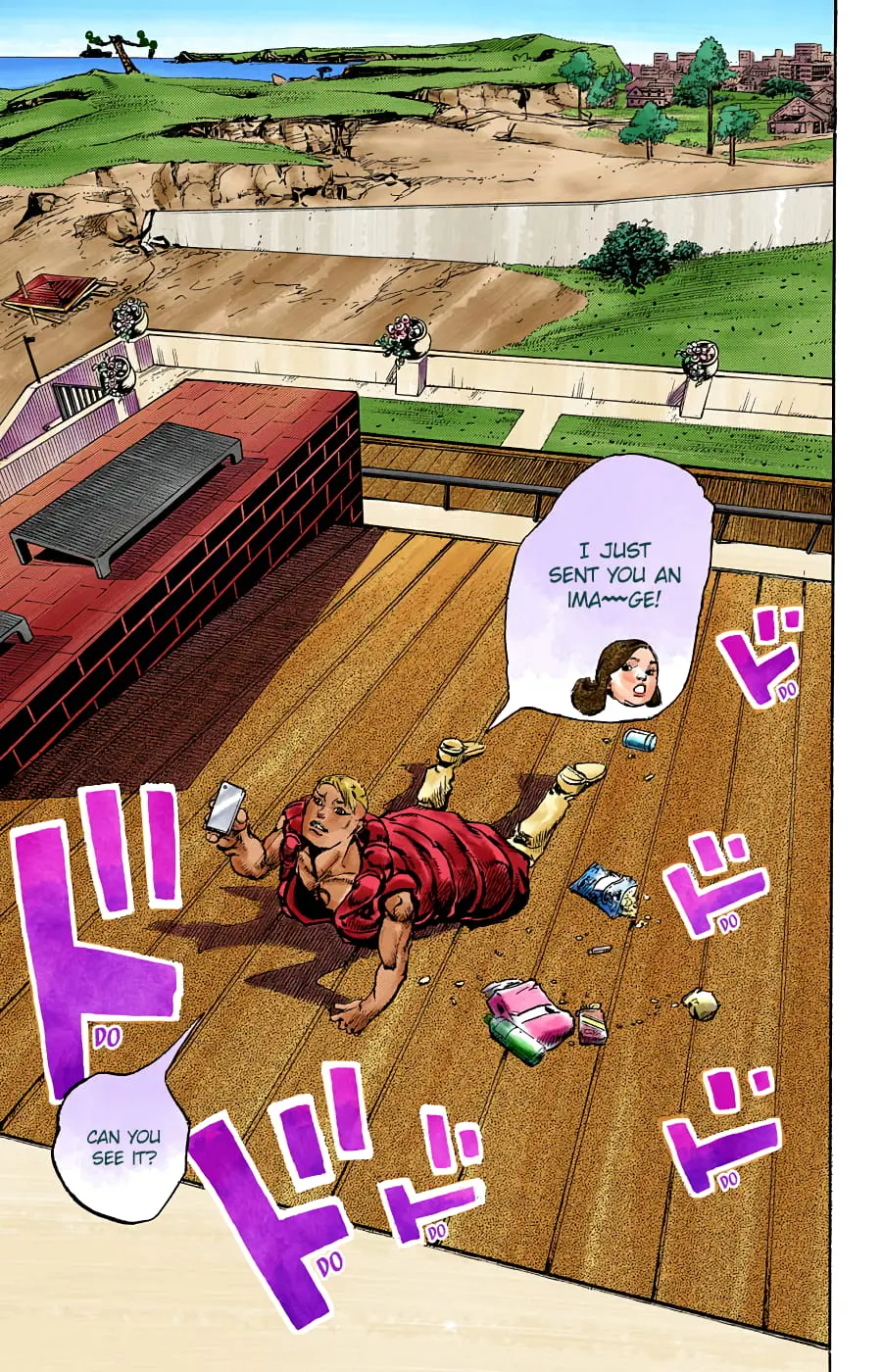 JoJo's Bizarre Adventure, Part 8: JoJolion Colored Manga β Chapter 87 β Page 40
