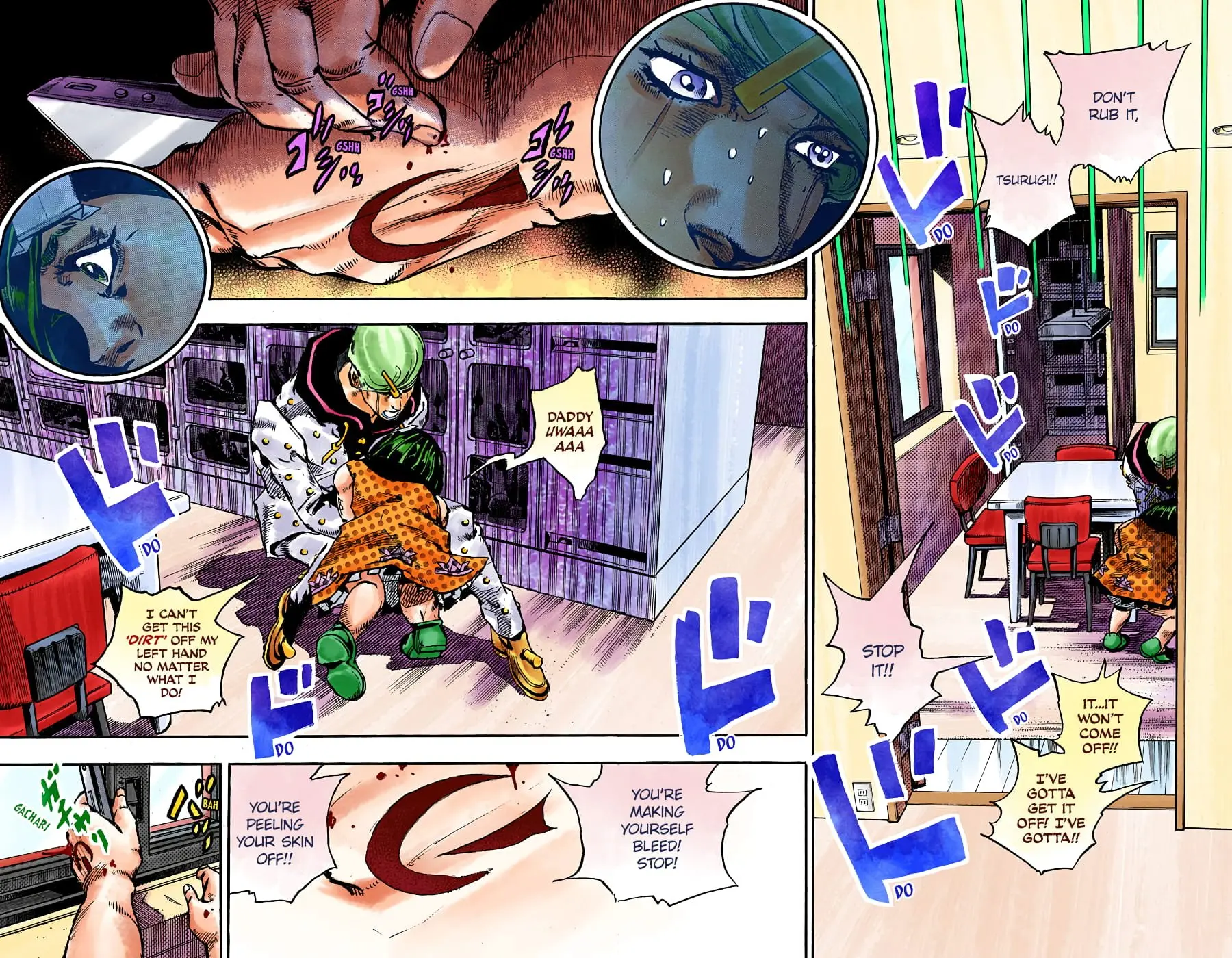 JoJo's Bizarre Adventure, Part 8: JoJolion Colored Manga β Chapter 88 β Page 2