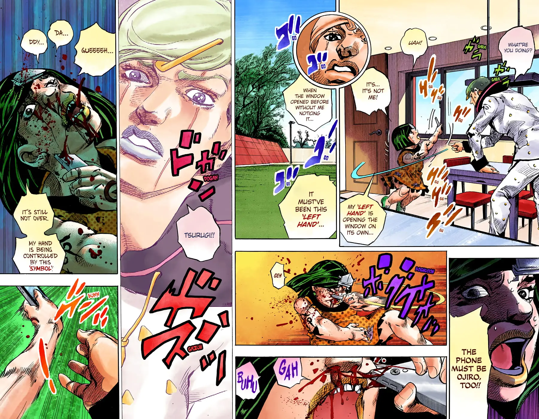 JoJo's Bizarre Adventure, Part 8: JoJolion Colored Manga β Chapter 88 β Page 3