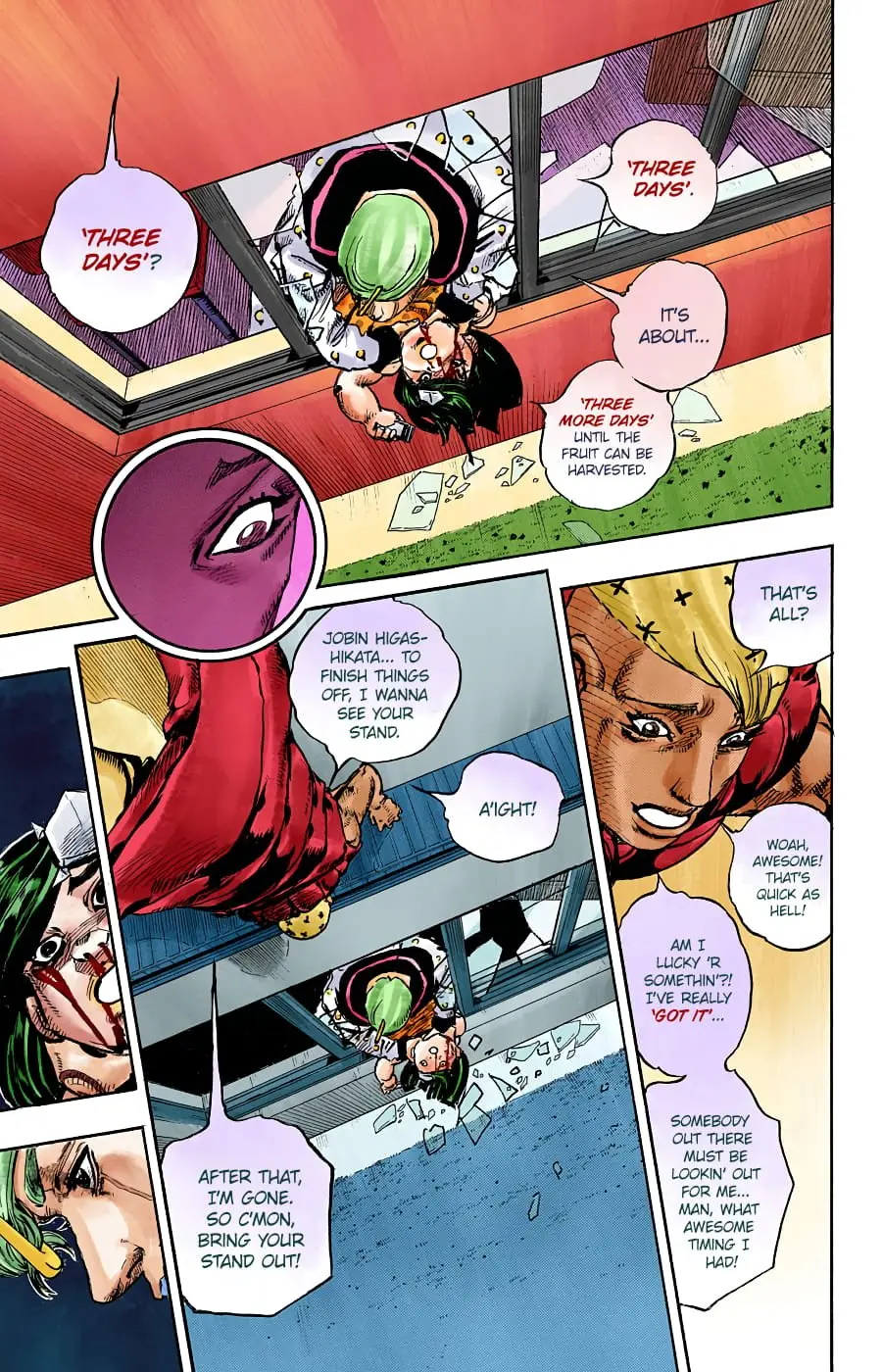 JoJo's Bizarre Adventure, Part 8: JoJolion Colored Manga β Chapter 88 β Page 10