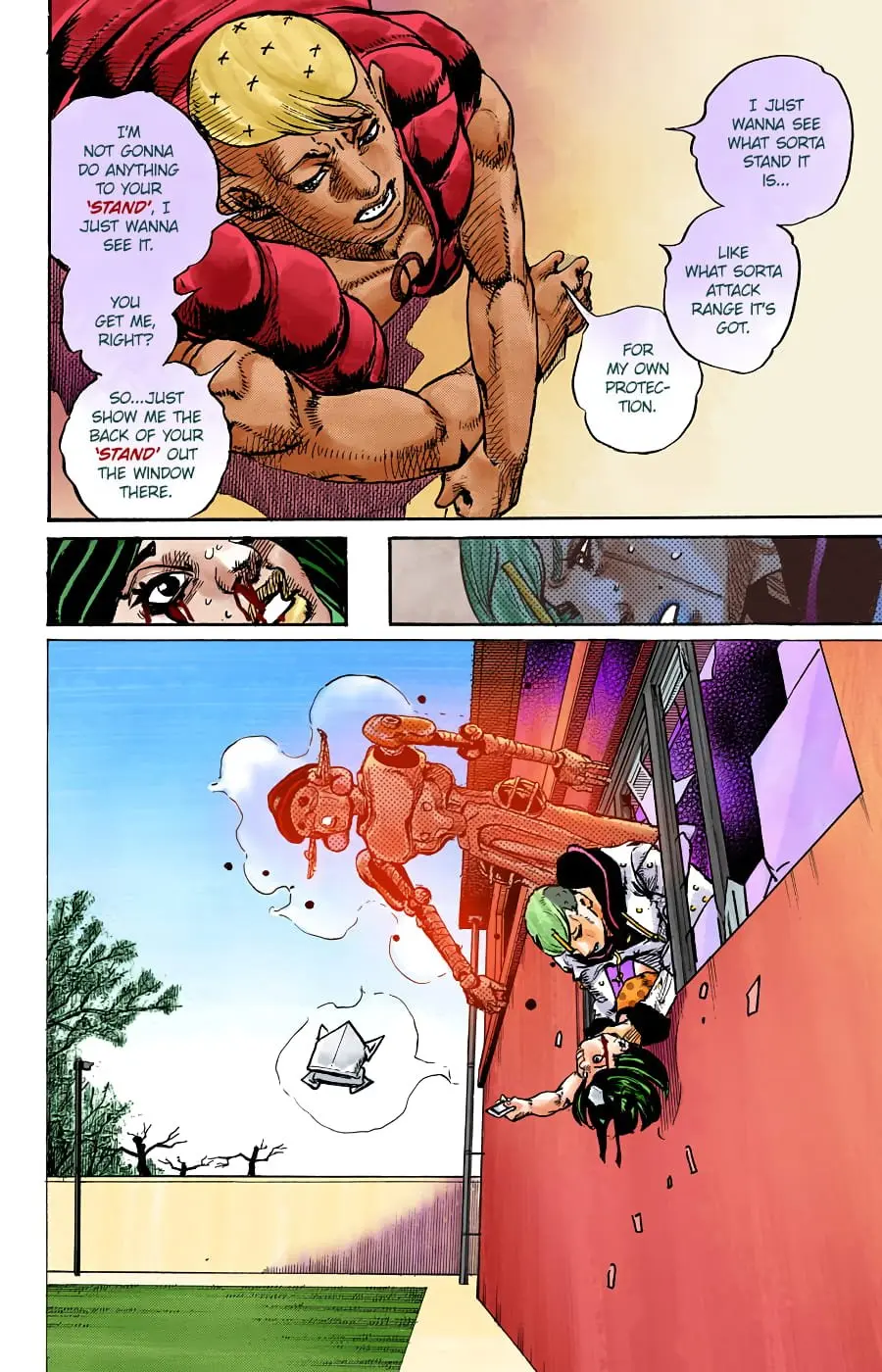 JoJo's Bizarre Adventure, Part 8: JoJolion Colored Manga β Chapter 88 β Page 11