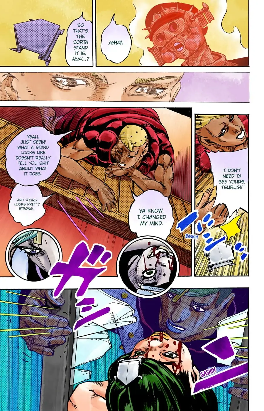 JoJo's Bizarre Adventure, Part 8: JoJolion Colored Manga β Chapter 88 β Page 12