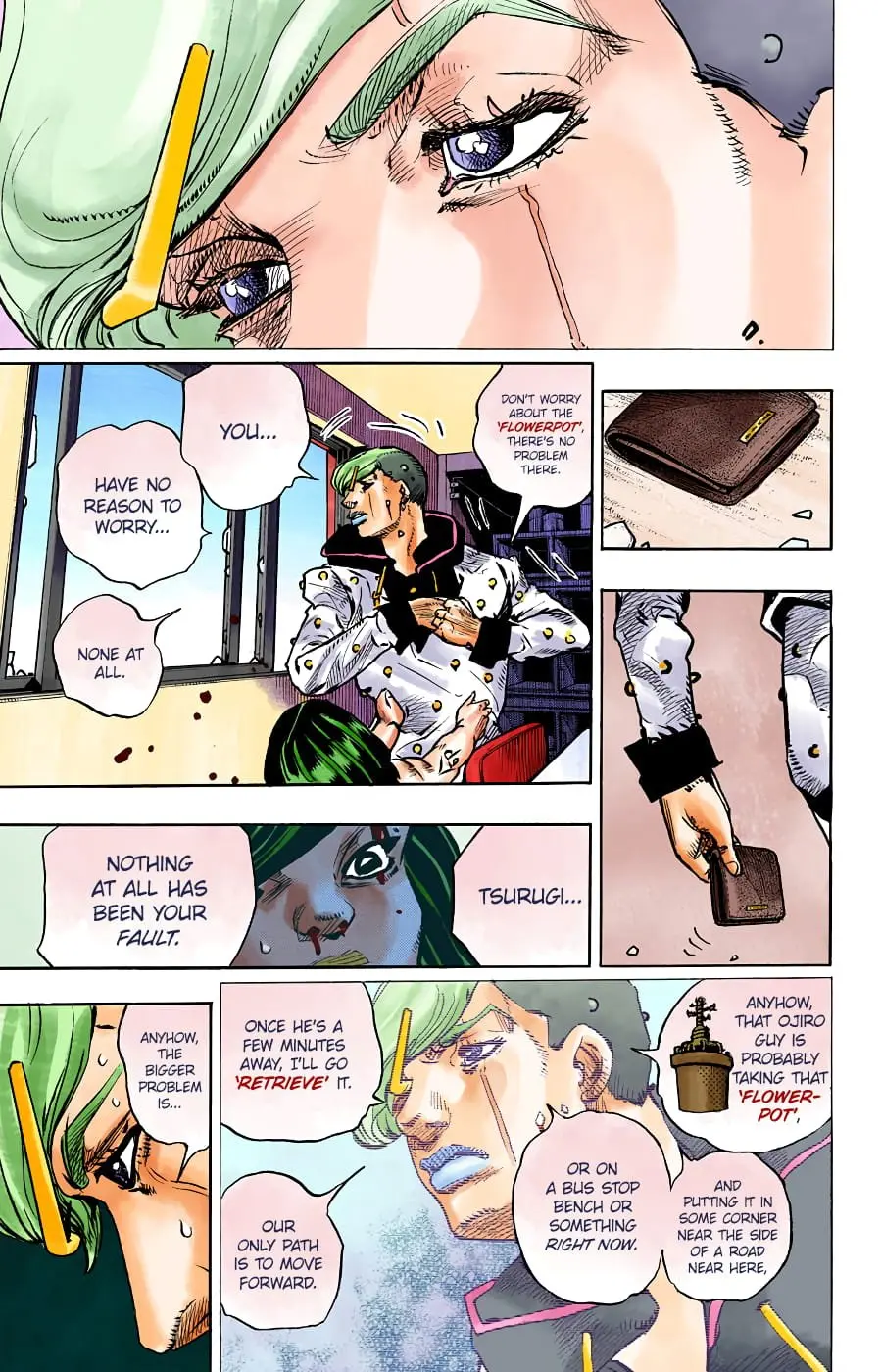 JoJo's Bizarre Adventure, Part 8: JoJolion Colored Manga β Chapter 88 β Page 29