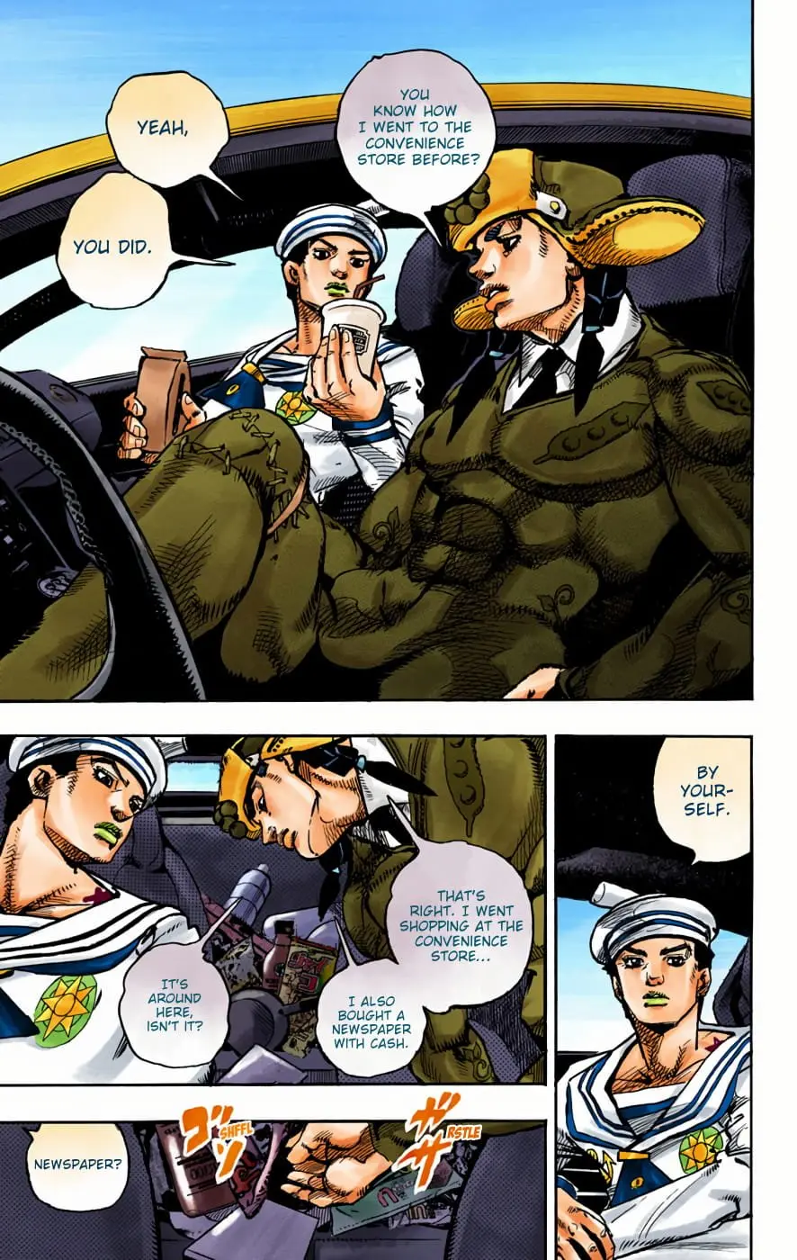 JoJo's Bizarre Adventure, Part 8: JoJolion Colored Manga — Chapter 89 — Page 6
