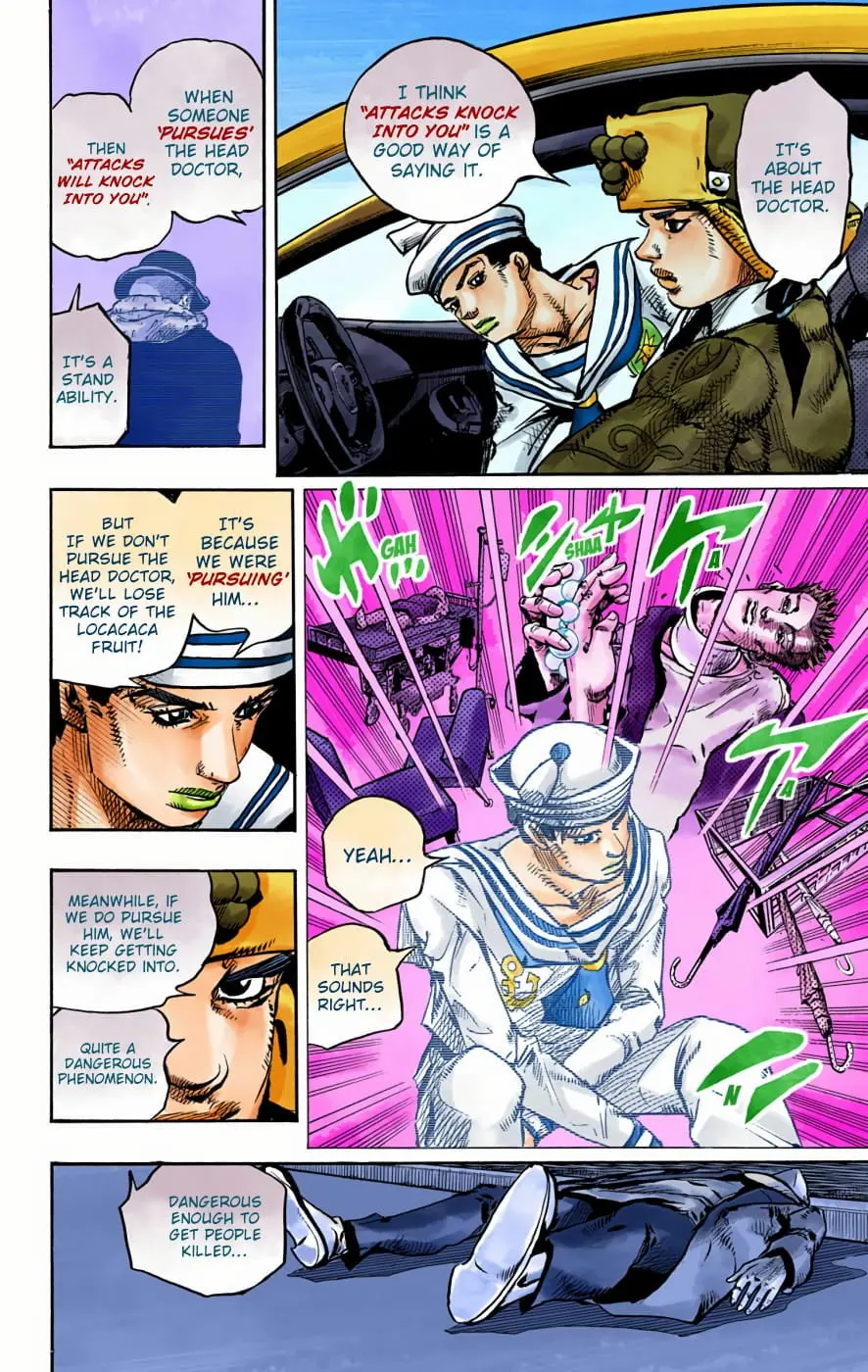 JoJo's Bizarre Adventure, Part 8: JoJolion Colored Manga — Chapter 89 — Page 7