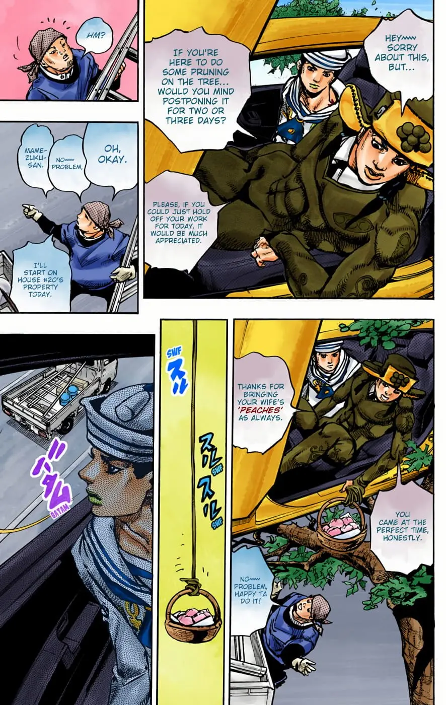 JoJo's Bizarre Adventure, Part 8: JoJolion Colored Manga — Chapter 89 — Page 10