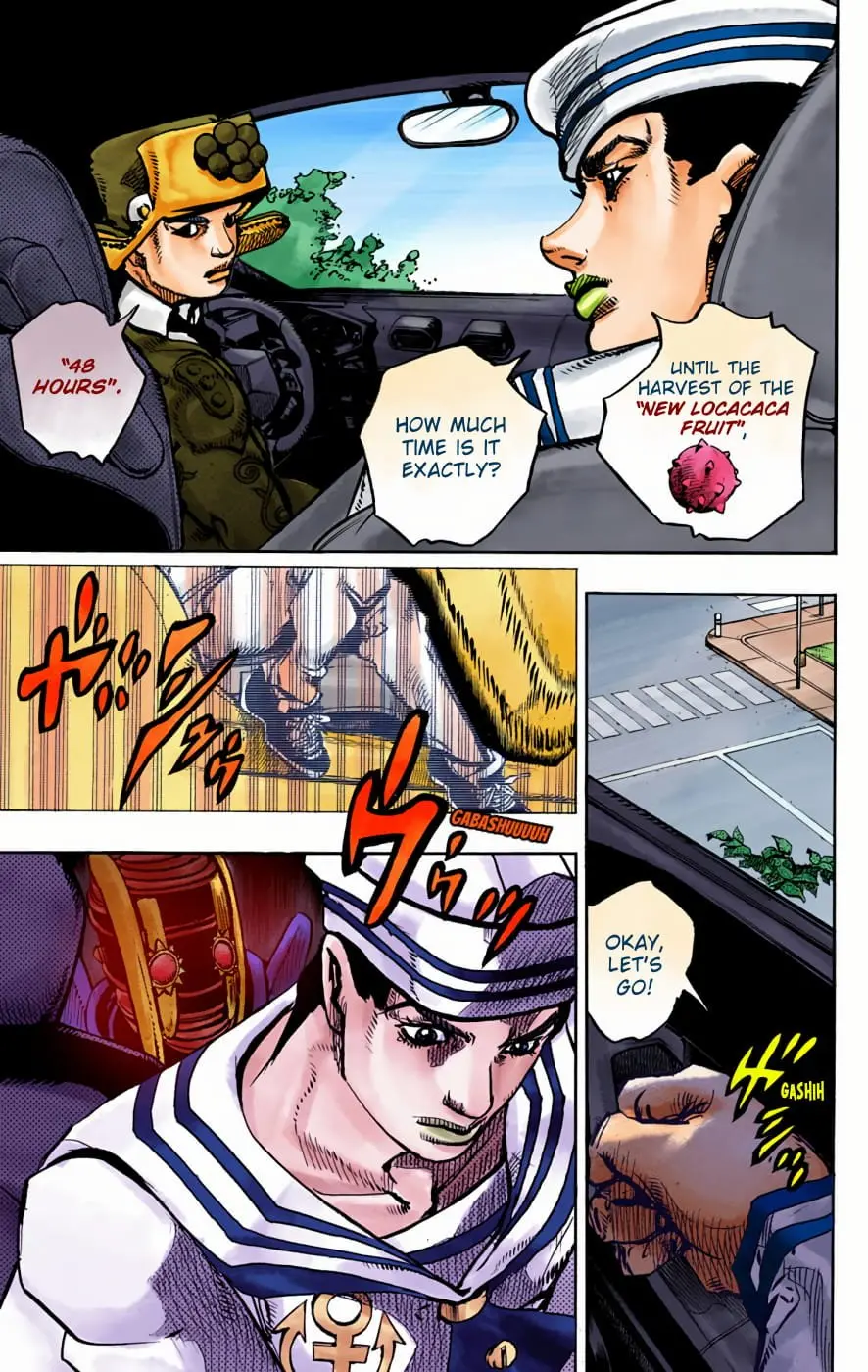 JoJo's Bizarre Adventure, Part 8: JoJolion Colored Manga — Chapter 89 — Page 13