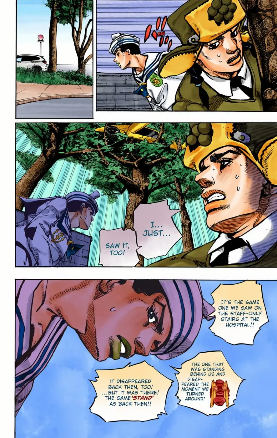 JoJo's Bizarre Adventure, Part 8: JoJolion Colored Manga — Chapter 89 — Page 16