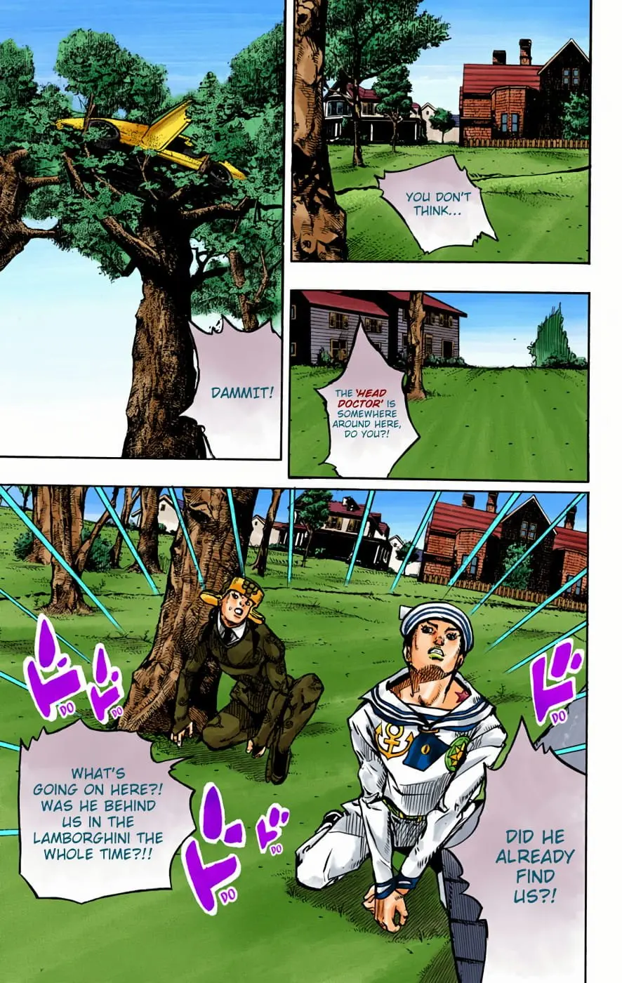 JoJo's Bizarre Adventure, Part 8: JoJolion Colored Manga — Chapter 89 — Page 17