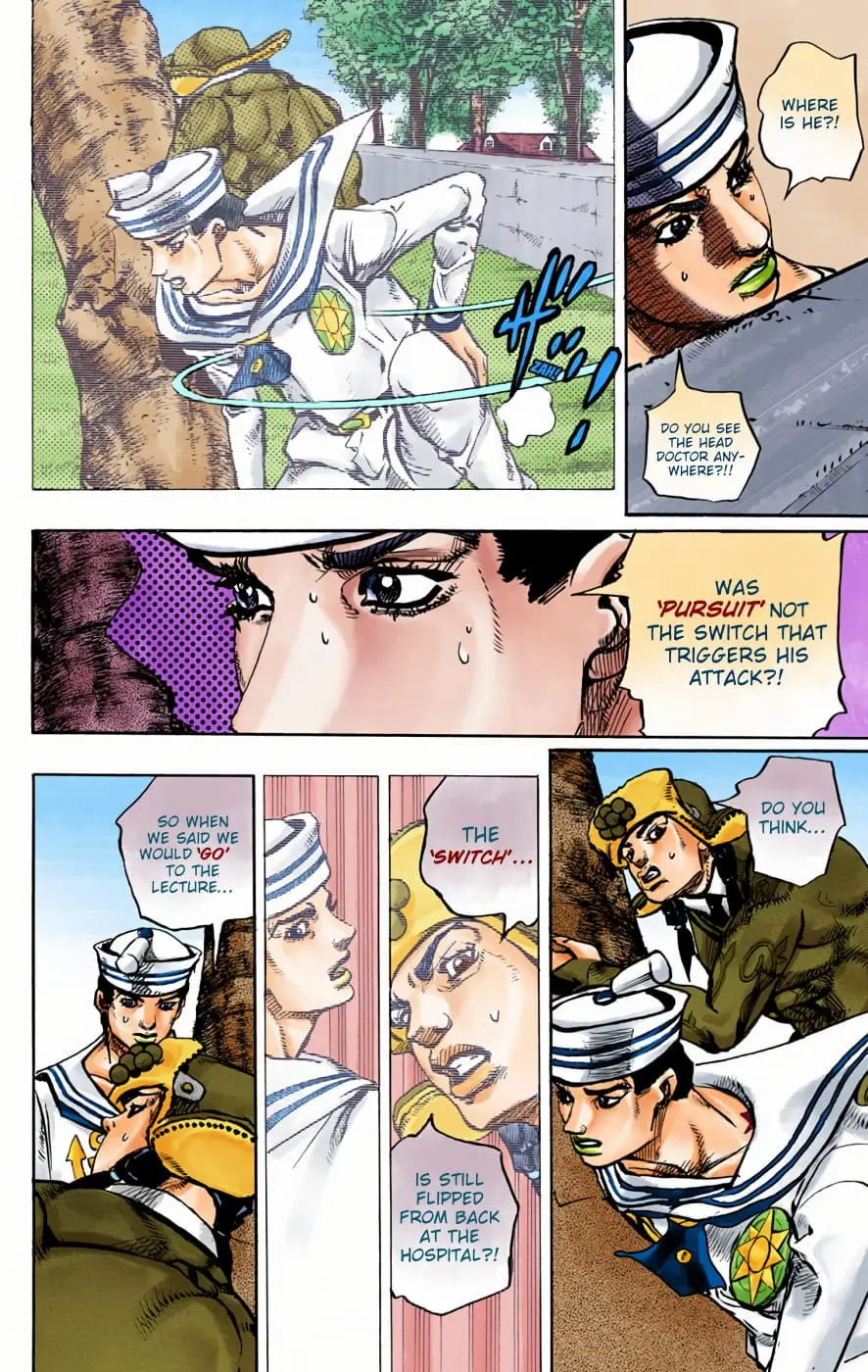 JoJo's Bizarre Adventure, Part 8: JoJolion Colored Manga — Chapter 89 — Page 18