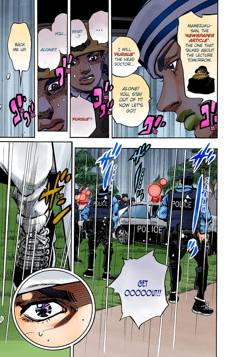 JoJo's Bizarre Adventure, Part 8: JoJolion Colored Manga β Chapter 90 β Page 10