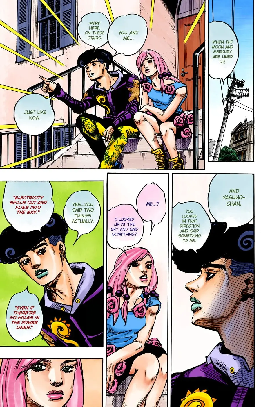 JoJo's Bizarre Adventure, Part 8: JoJolion Colored Manga β Chapter 90 β Page 19