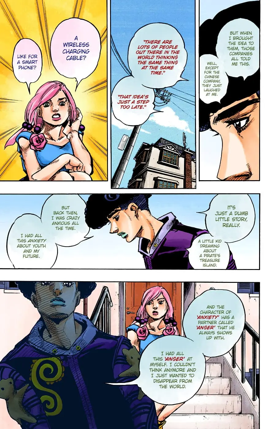 JoJo's Bizarre Adventure, Part 8: JoJolion Colored Manga β Chapter 90 β Page 21