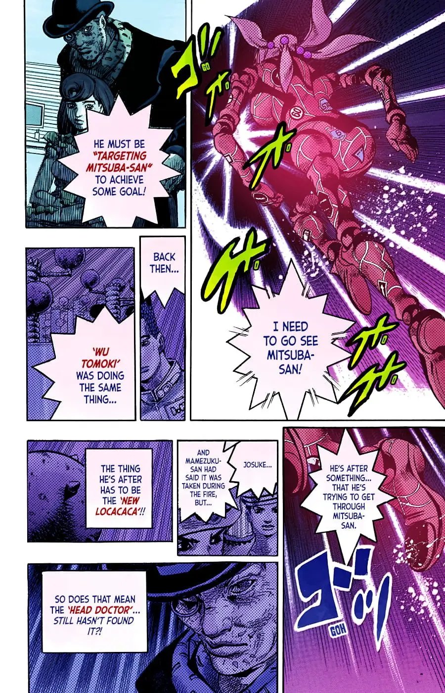 JoJo's Bizarre Adventure, Part 8: JoJolion Colored Manga β Chapter 91 β Page 11