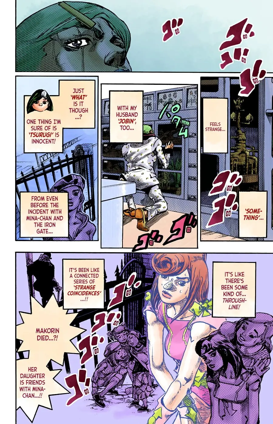 JoJo's Bizarre Adventure, Part 8: JoJolion Colored Manga β Chapter 91 β Page 17