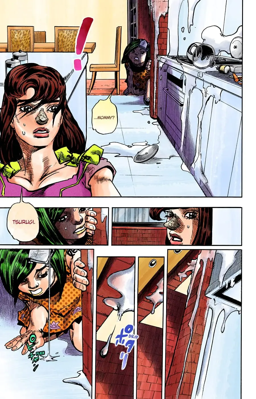 JoJo's Bizarre Adventure, Part 8: JoJolion Colored Manga β Chapter 91 β Page 28