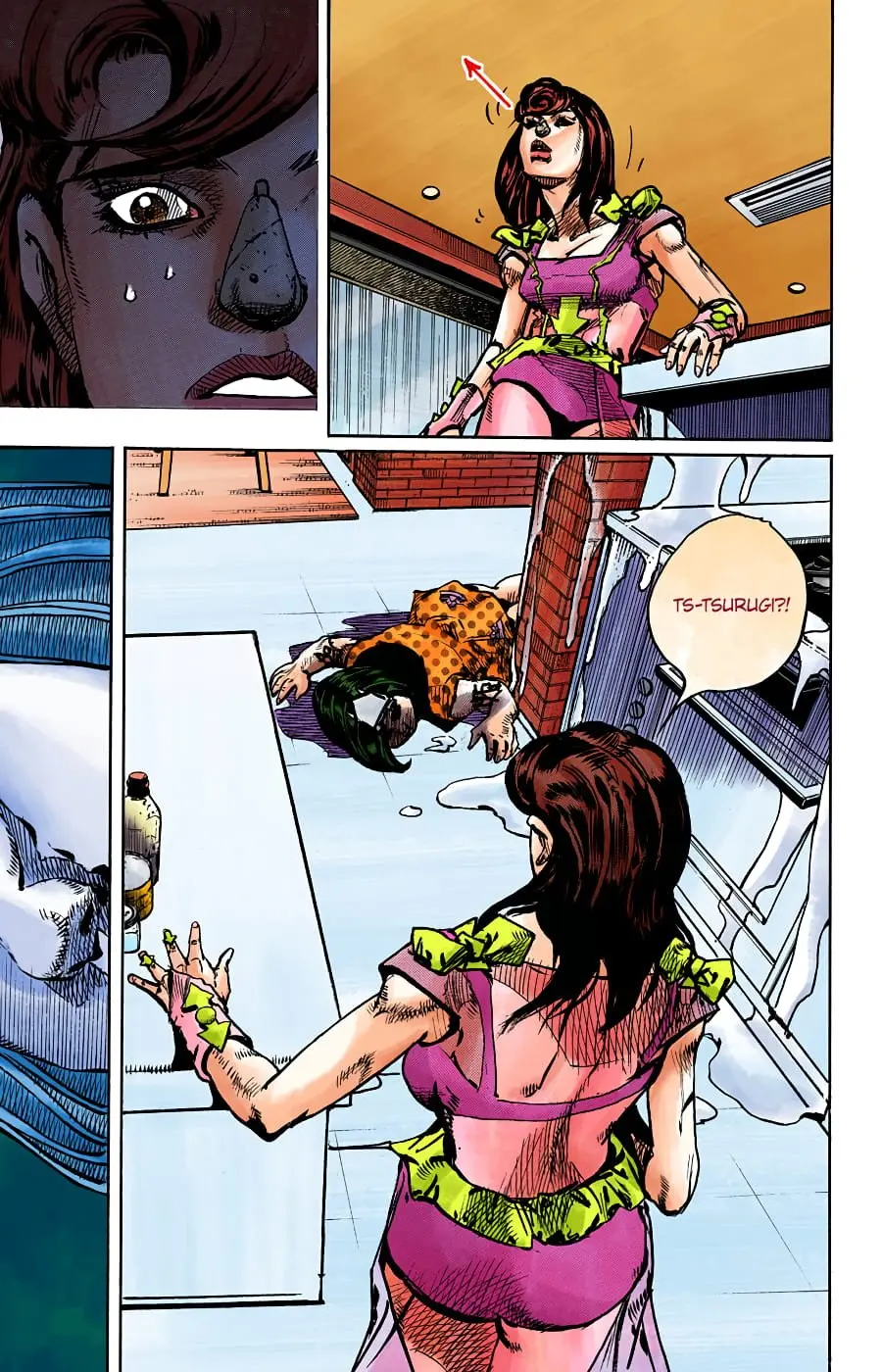 JoJo's Bizarre Adventure, Part 8: JoJolion Colored Manga β Chapter 91 β Page 30