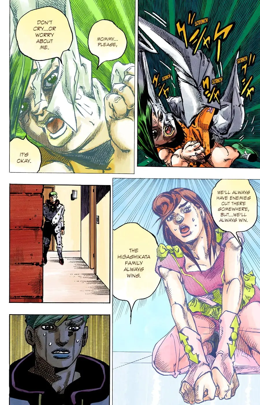 JoJo's Bizarre Adventure, Part 8: JoJolion Colored Manga β Chapter 91 β Page 34