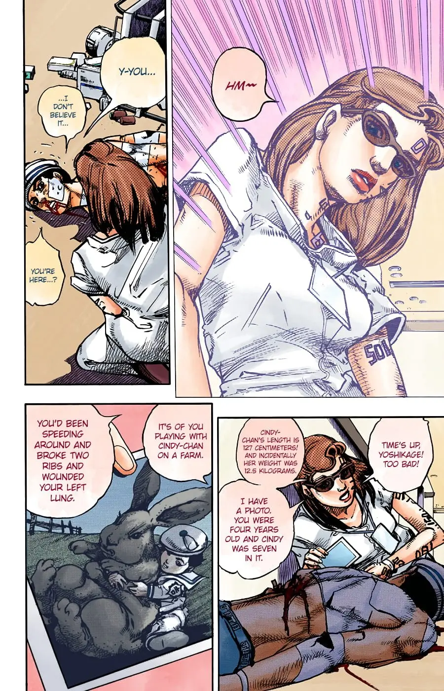 JoJo's Bizarre Adventure, Part 8: JoJolion Colored Manga β Chapter 92 β Page 7