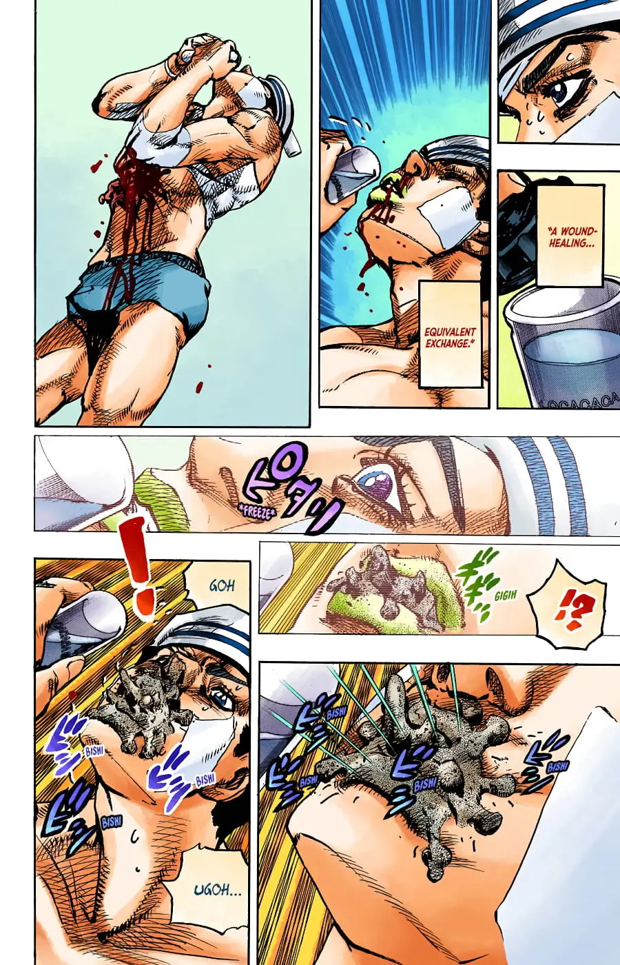 JoJo's Bizarre Adventure, Part 8: JoJolion Colored Manga β Chapter 92 β Page 29