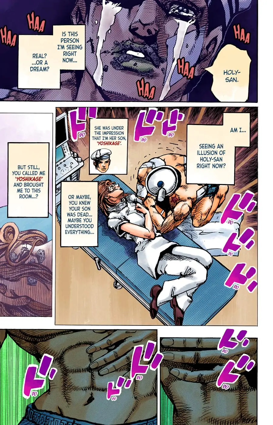 JoJo's Bizarre Adventure, Part 8: JoJolion Colored Manga β Chapter 92 β Page 36