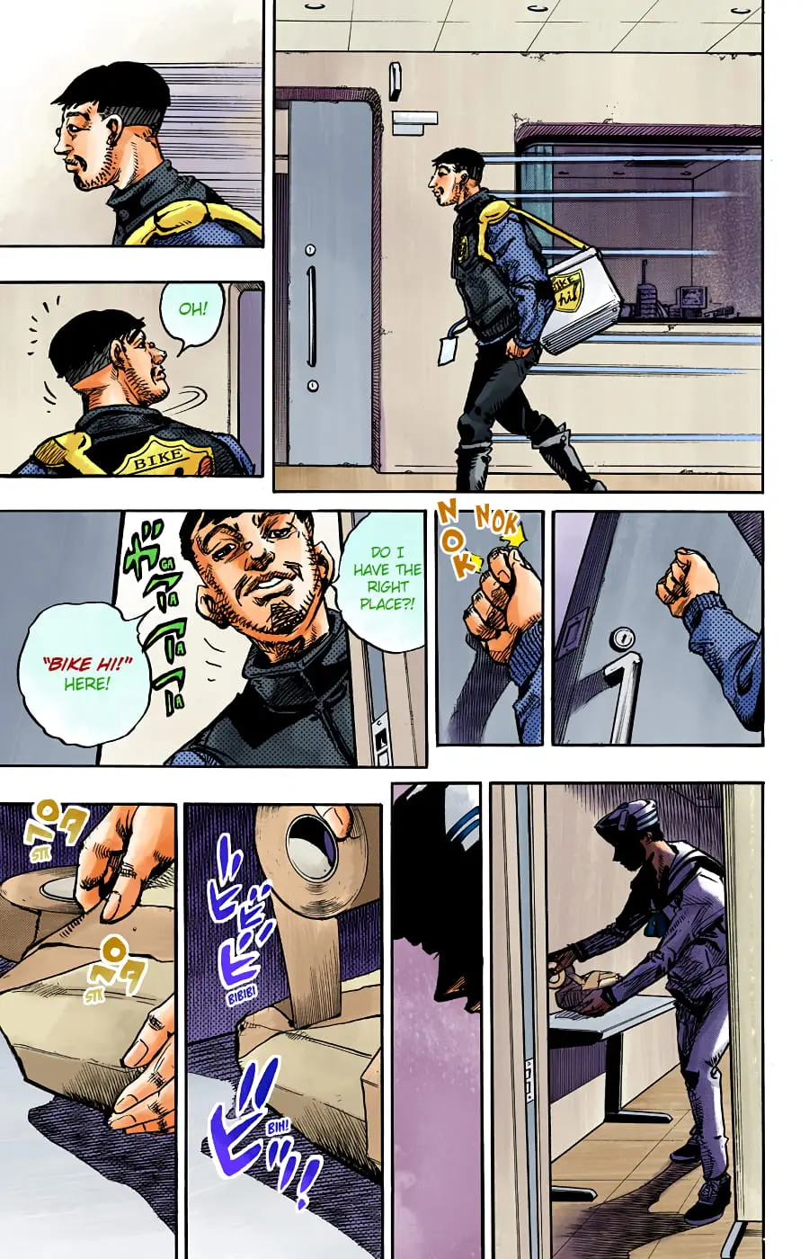 JoJo's Bizarre Adventure, Part 8: JoJolion Colored Manga — Chapter 93 — Page 4