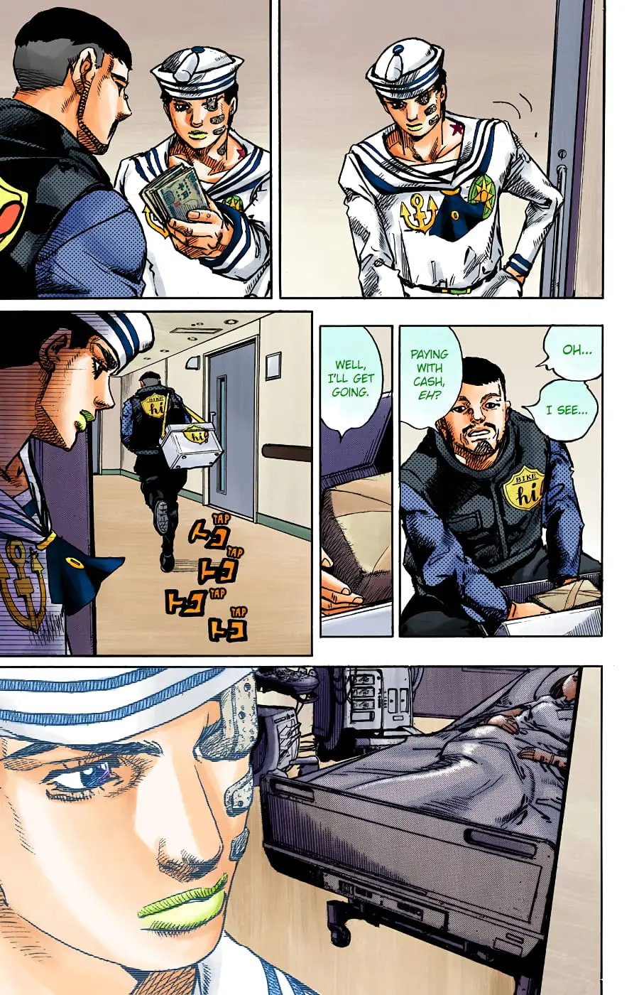 JoJo's Bizarre Adventure, Part 8: JoJolion Colored Manga — Chapter 93 — Page 6
