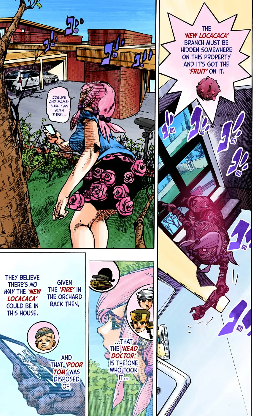 JoJo's Bizarre Adventure, Part 8: JoJolion Colored Manga — Chapter 93 — Page 12