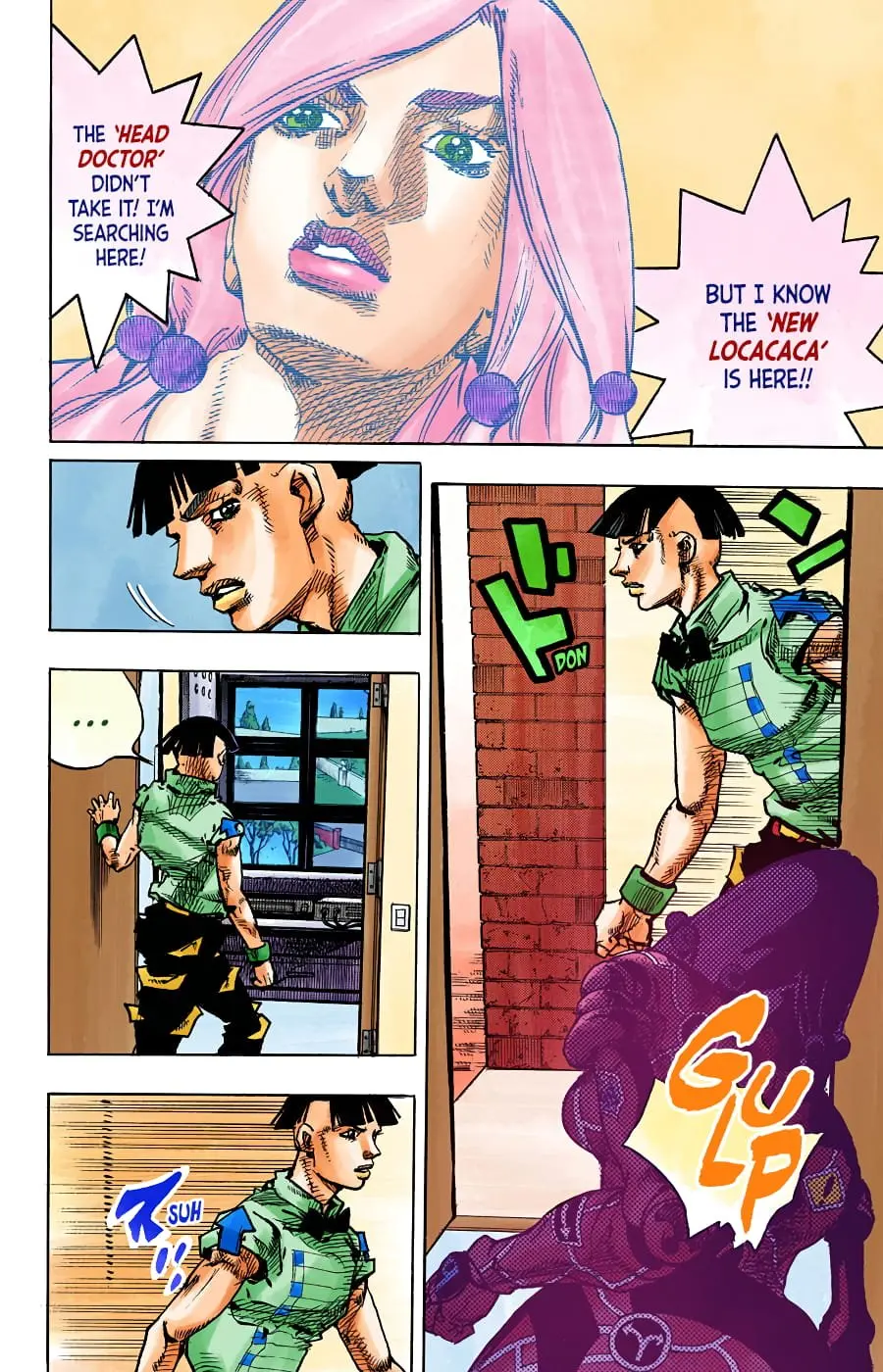 JoJo's Bizarre Adventure, Part 8: JoJolion Colored Manga — Chapter 93 — Page 13
