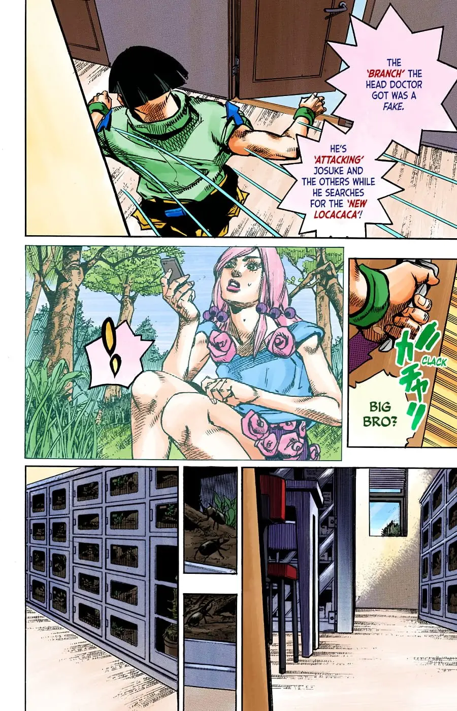 JoJo's Bizarre Adventure, Part 8: JoJolion Colored Manga — Chapter 93 — Page 15