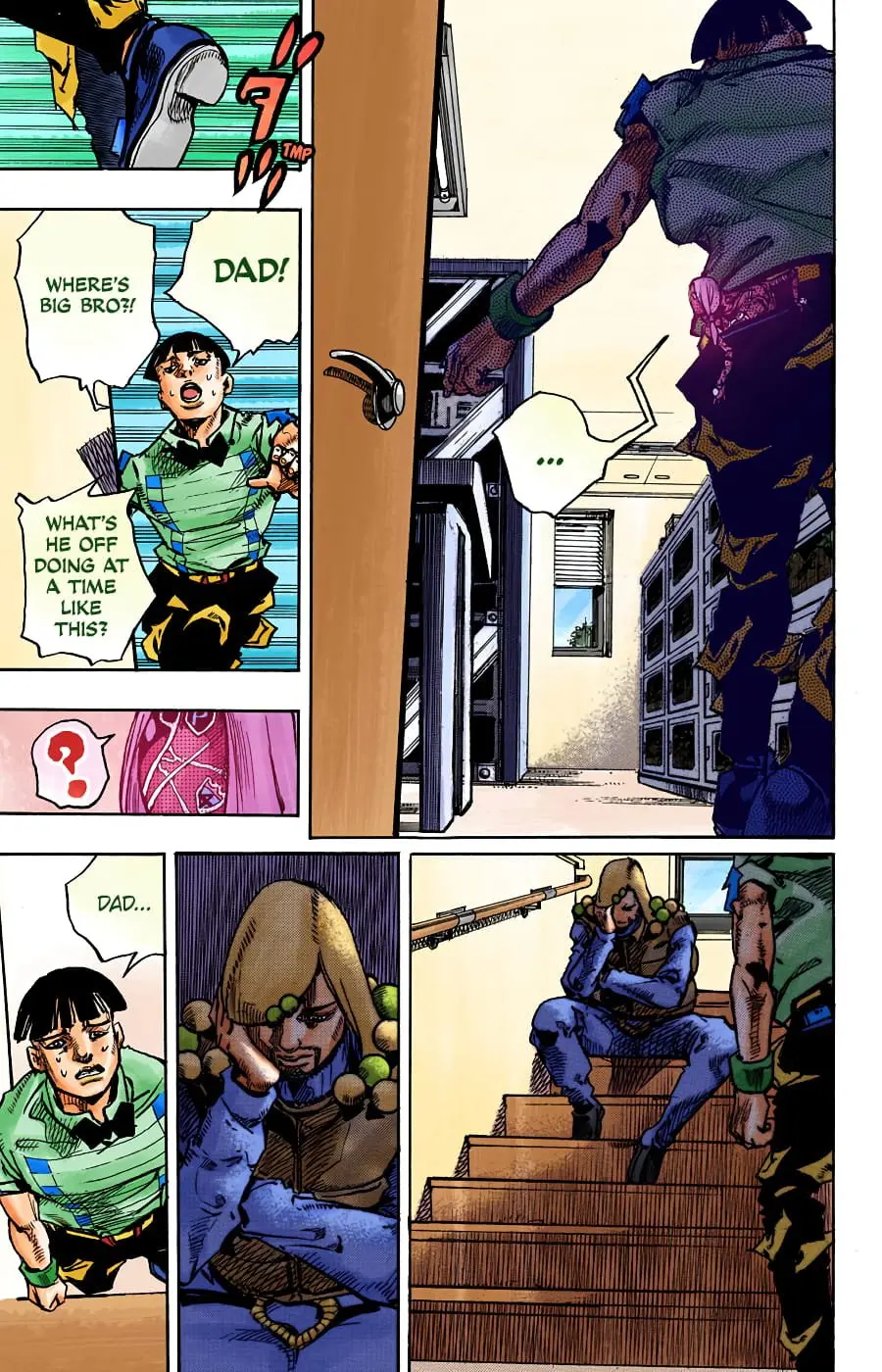 JoJo's Bizarre Adventure, Part 8: JoJolion Colored Manga — Chapter 93 — Page 16