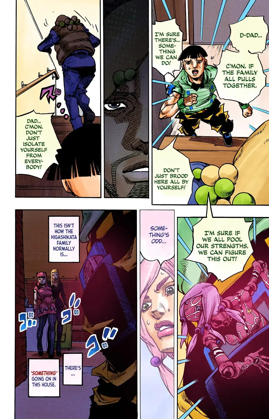 JoJo's Bizarre Adventure, Part 8: JoJolion Colored Manga — Chapter 93 — Page 17