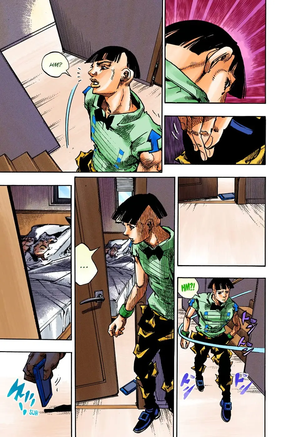 JoJo's Bizarre Adventure, Part 8: JoJolion Colored Manga — Chapter 93 — Page 22