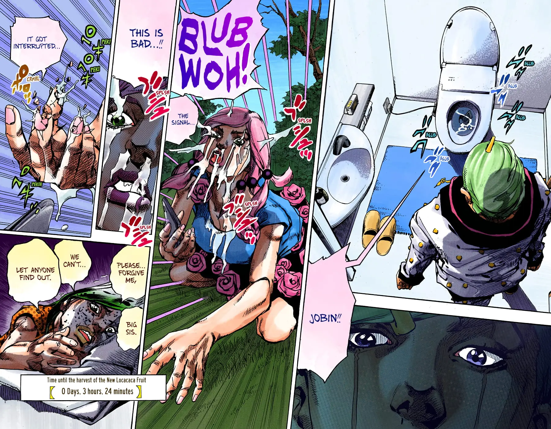 JoJo's Bizarre Adventure, Part 8: JoJolion Colored Manga — Chapter 93 — Page 28