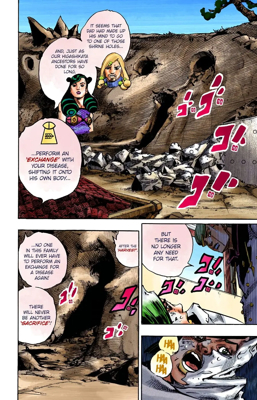 JoJo's Bizarre Adventure, Part 8: JoJolion Colored Manga β Chapter 94 β Page 3