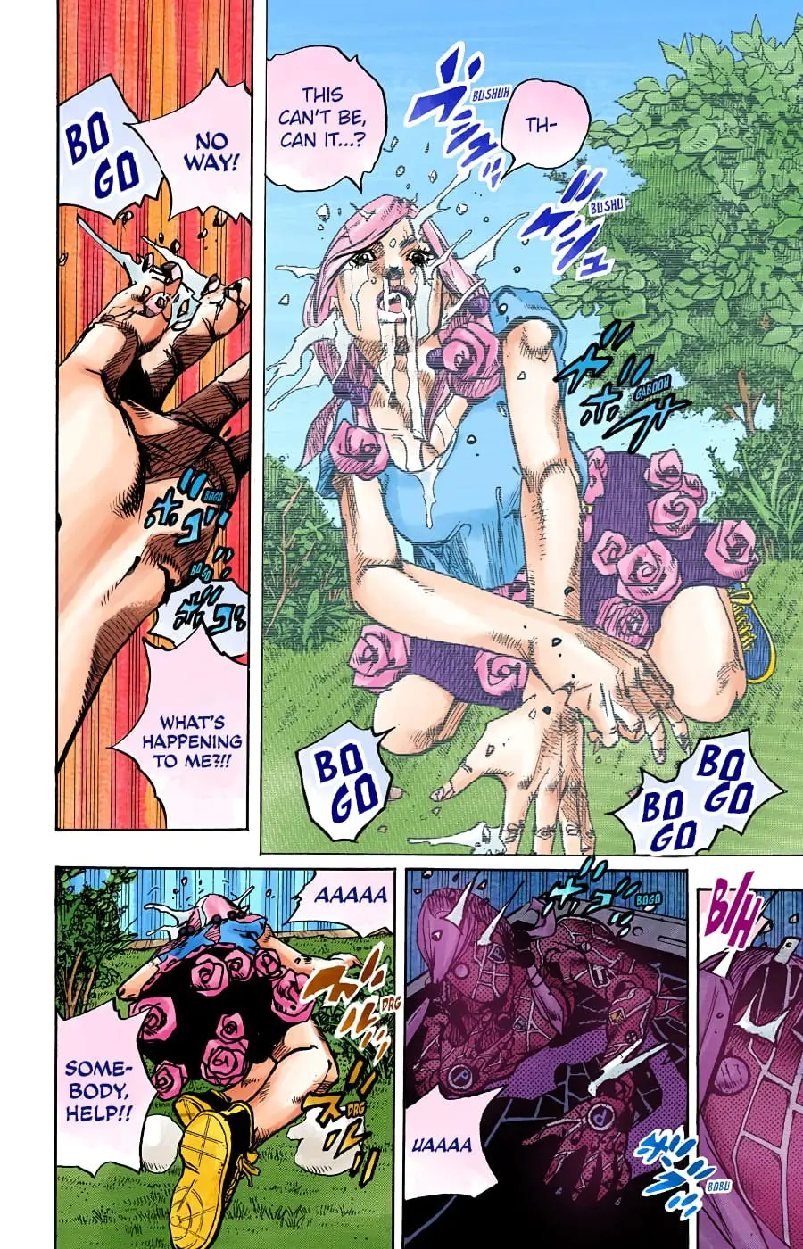 JoJo's Bizarre Adventure, Part 8: JoJolion Colored Manga β Chapter 94 β Page 7