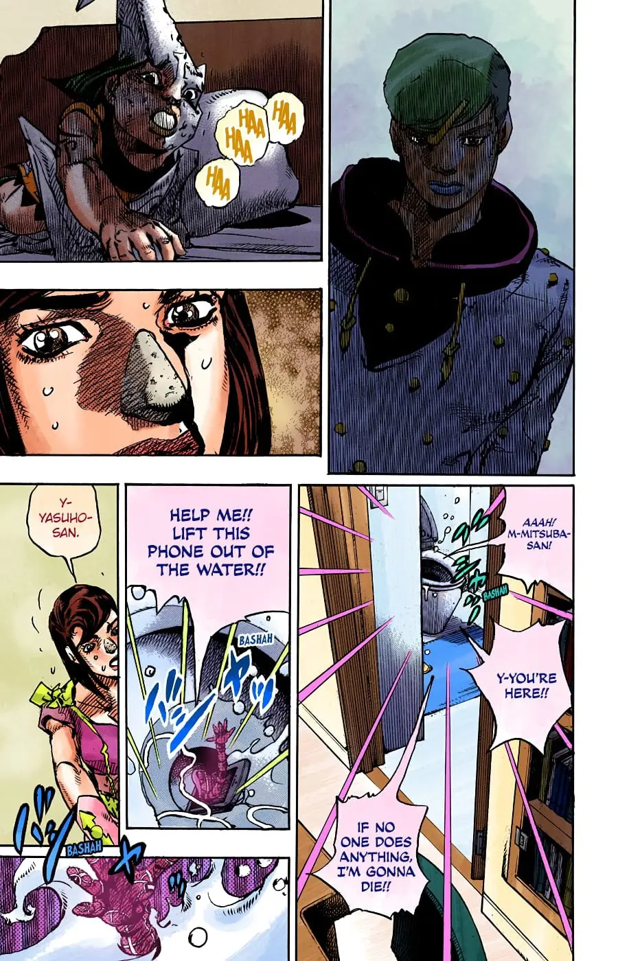 JoJo's Bizarre Adventure, Part 8: JoJolion Colored Manga β Chapter 94 β Page 14