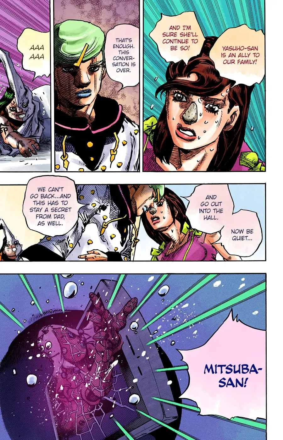 JoJo's Bizarre Adventure, Part 8: JoJolion Colored Manga β Chapter 94 β Page 18