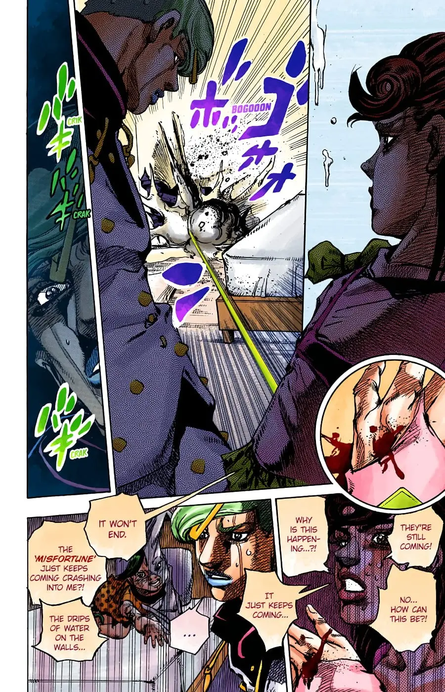 JoJo's Bizarre Adventure, Part 8: JoJolion Colored Manga β Chapter 94 β Page 32