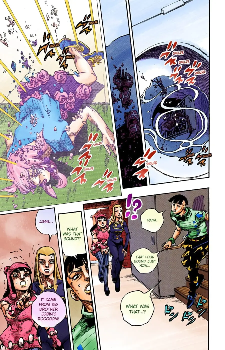 JoJo's Bizarre Adventure, Part 8: JoJolion Colored Manga β Chapter 94 β Page 33